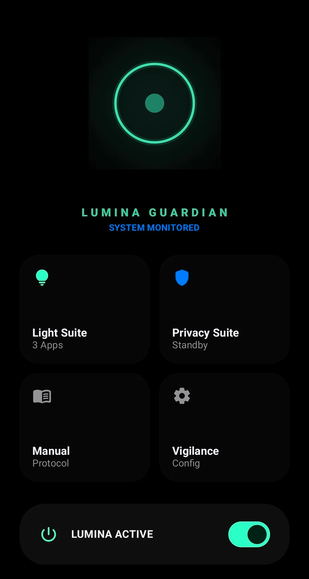 Lumina Guardian: Privacy shouldn’t require attention.